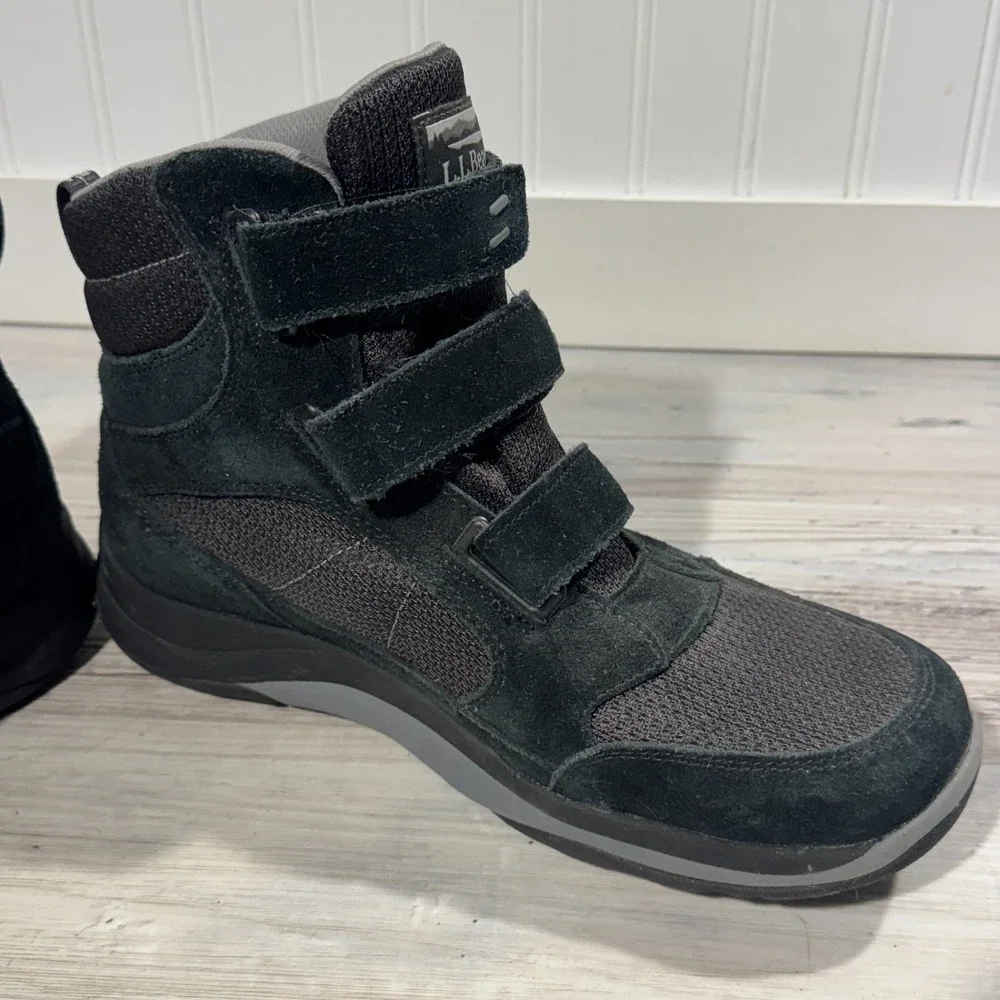 LL Bean Boots Mens Size 8 M TEK2.5 Primaloft Strap Winter Outdoor‎ 504743
